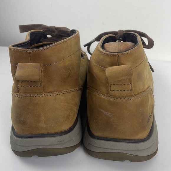 Eddie Bauer Brown Suede Lace Up Half Boots Vibram Soles Sz 12 Chukka Boots - Picture 12 of 14